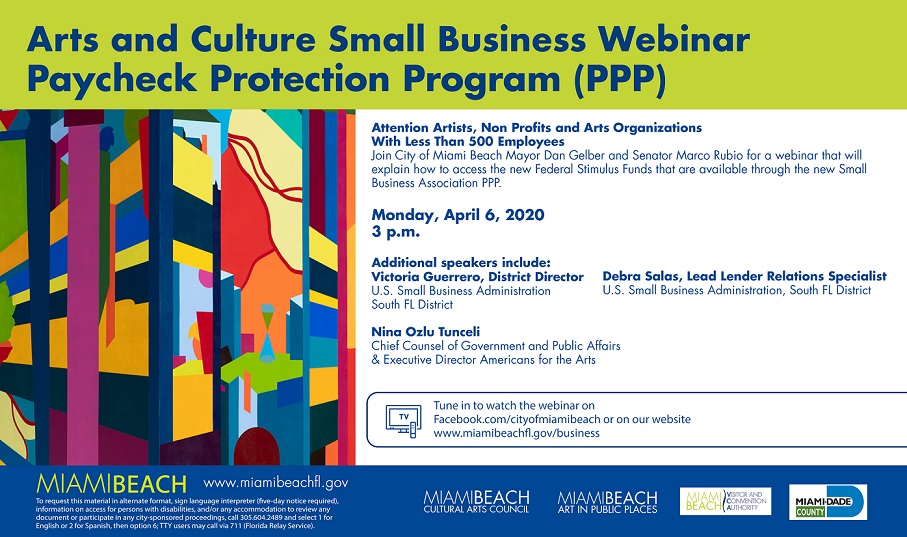 Small Business Webinar - Paycheck Protection Program