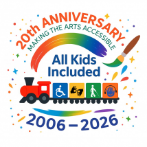 All Kids Included 20th Anniversary Logo