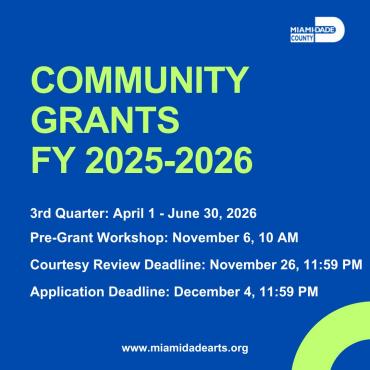 FY 25-26 Community Grants Program 3rd Quarter Workshop