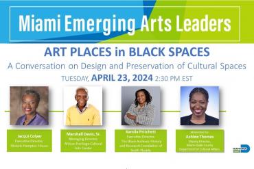 Art and Architecture: Art Places in Black Spaces - 4/23 